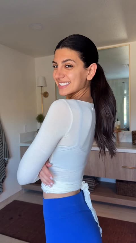 Instagram post by @mananamariee for Briogeo. Caption reads: [...] to a slick back hair is @briogeo Style +....