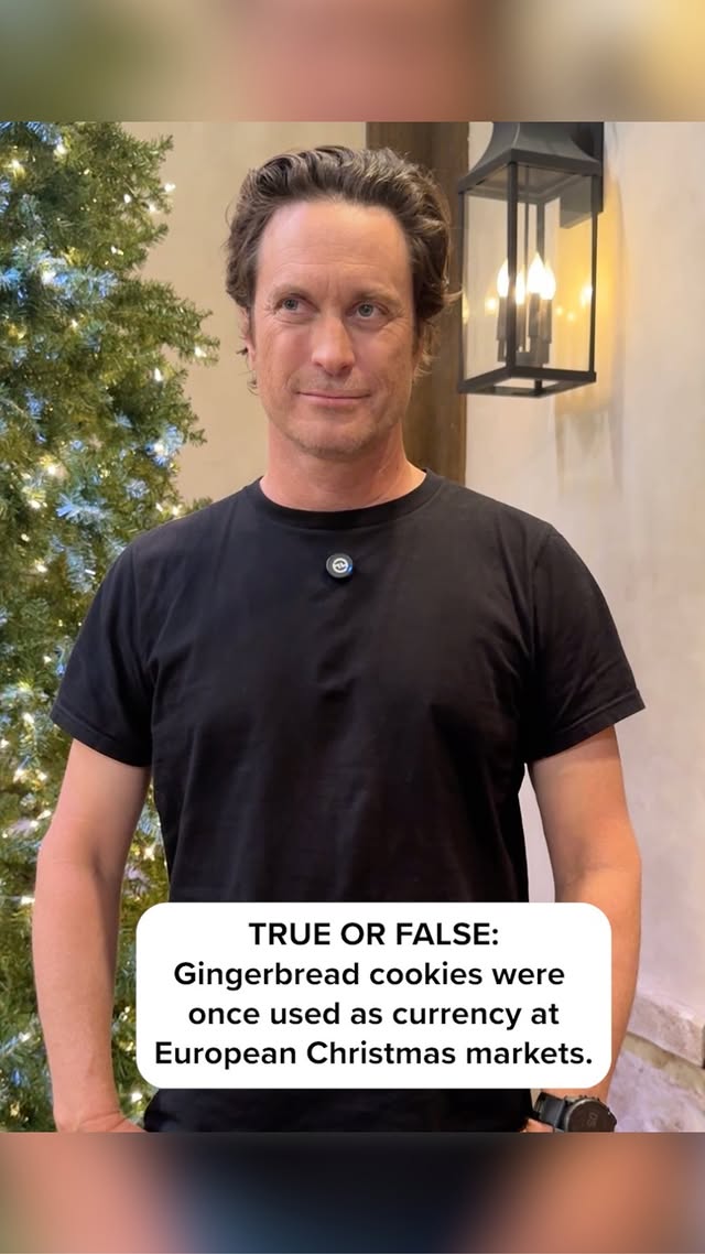 Instagram post by @chefgalegand for Food Network. Caption reads: True or False: Gingerbread Edition!....