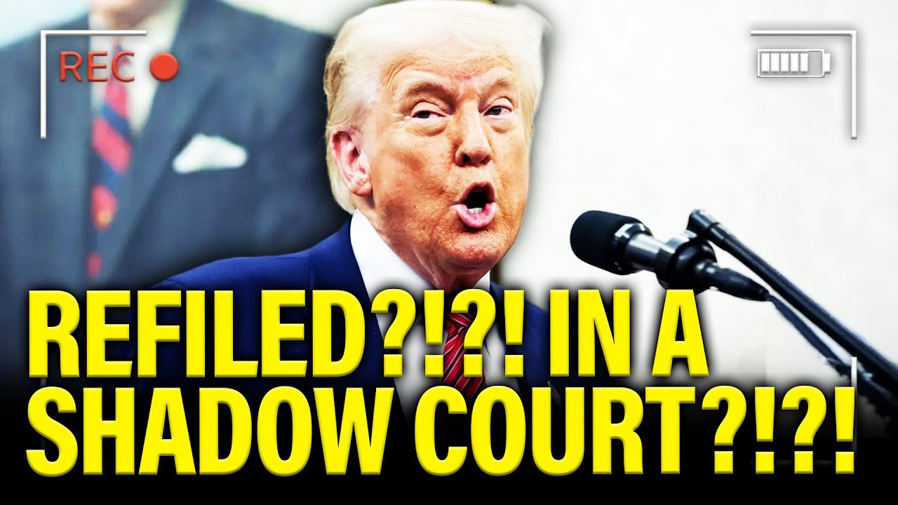 YouTube post by @MeidasTouch for Dose. Caption reads: SCOTUS & Trump Get OUTFOXED in SHADOW Court....
