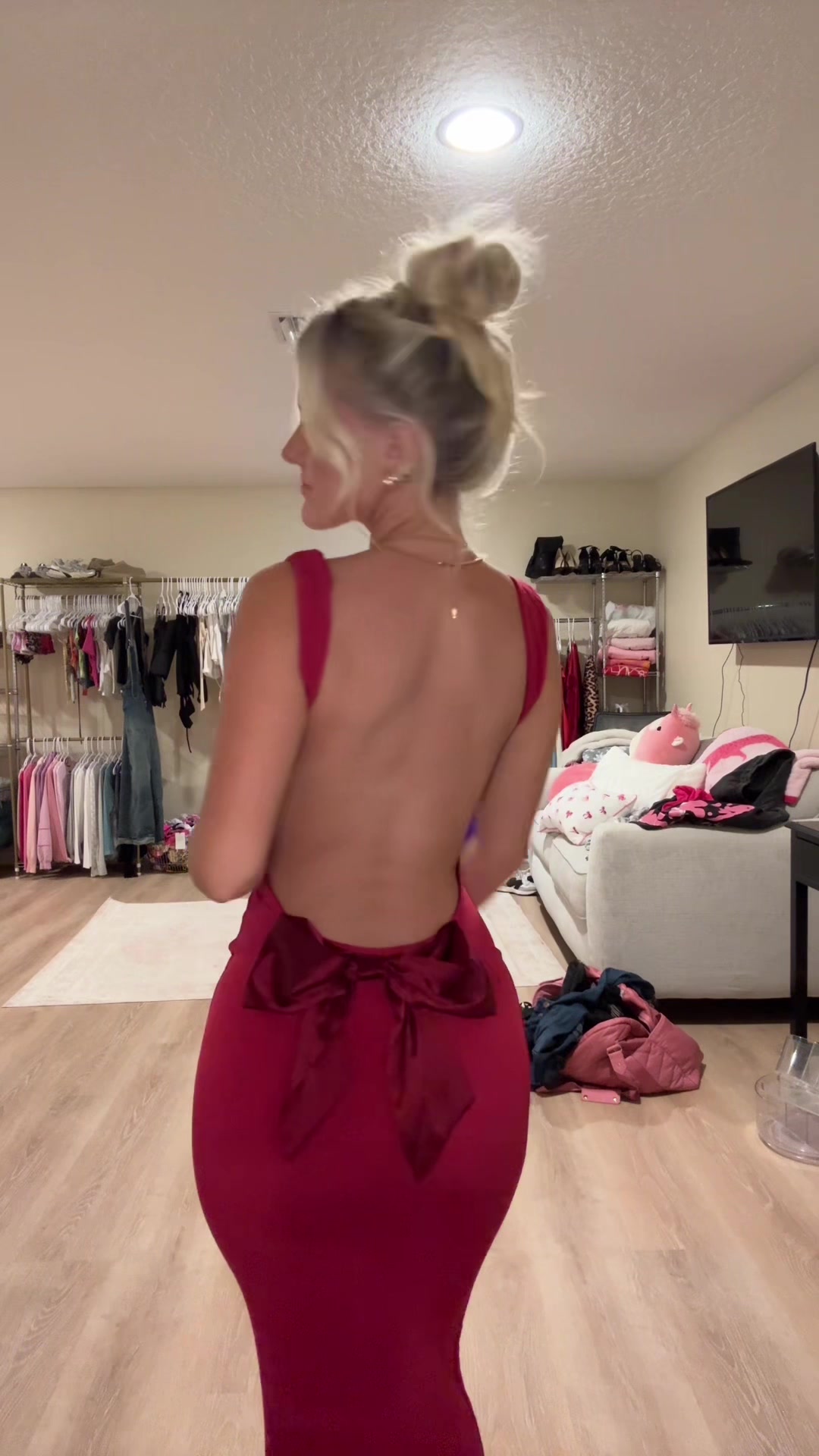 TikTok post by @mckinley_paige for Tiger Mist. Caption reads: The dress. @Tiger Mist 🫶🏼💋 #tigermist....