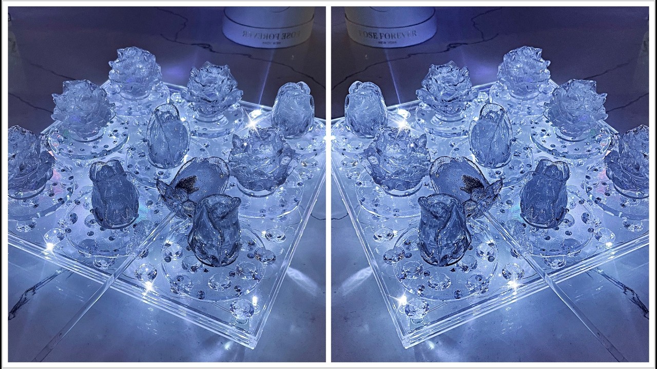 YouTube post by @BeverlysStunningCreations for Rose Forever. Caption reads: [...] CHRISTMAS! | CHRISTMAS GIFT IDEA | ROSE....