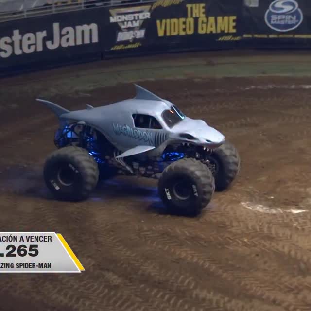 Instagram post by @bgranger2 for Monster Jam. Caption reads: 2-wheel mastery 🛞 

@BGranger2 walks his way to a....