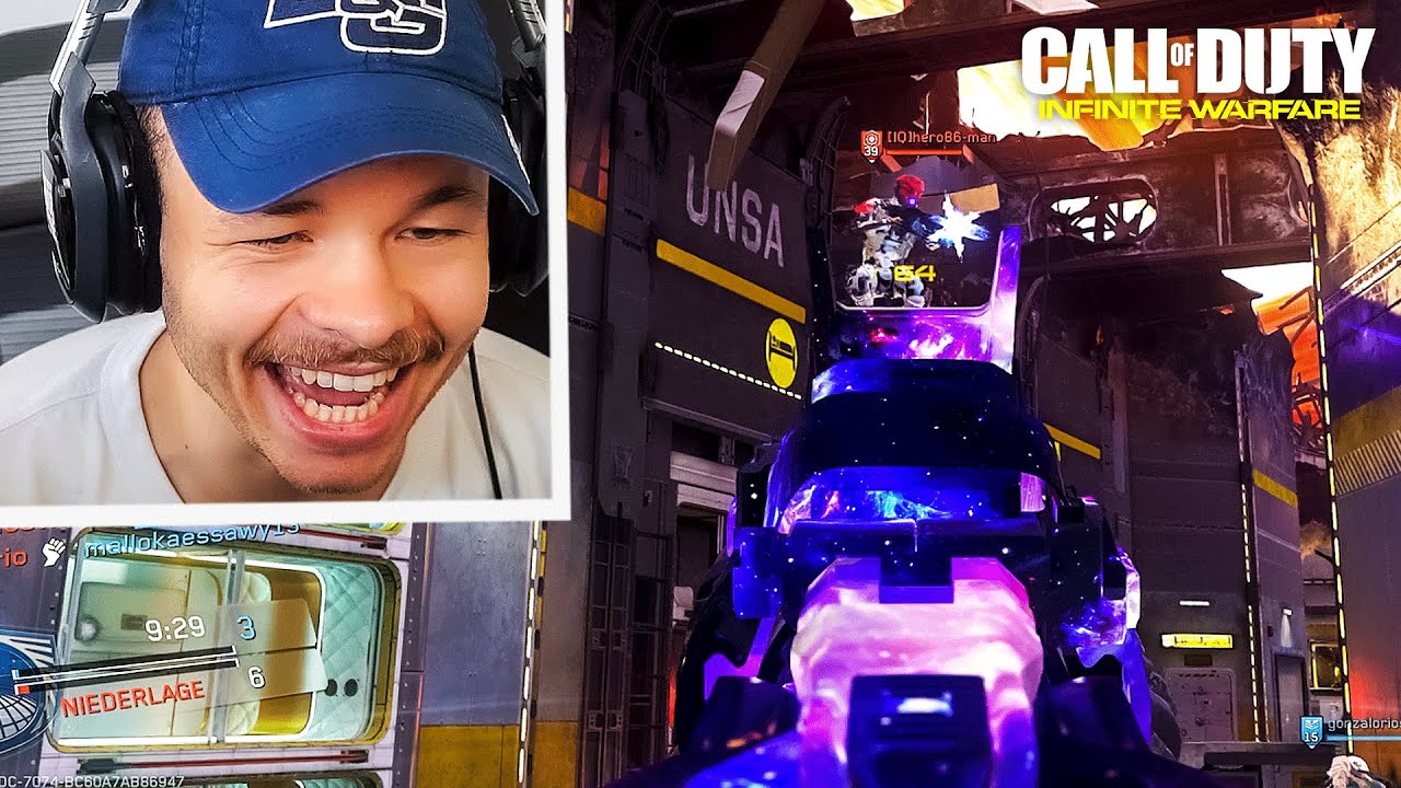 YouTube post by @JohnnyDerCoole for AimControllers. Caption reads: Ich habe dieses COD vermisst..