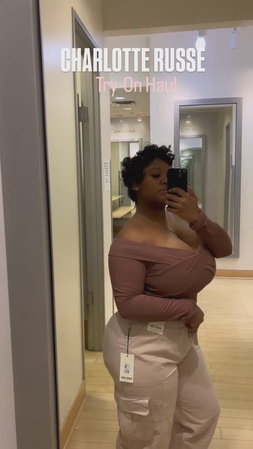 Instagram post by @iamcalii__ for Charlotte Russe. Caption reads: @charlotterusse has been my go-to since my teen....