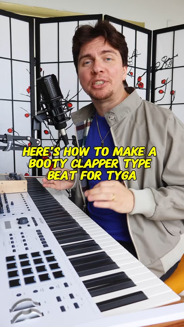 Instagram post by @chillseshmusic for LANDR. Caption reads: [...] so phat popping out them jeans” 👖 @tyga....