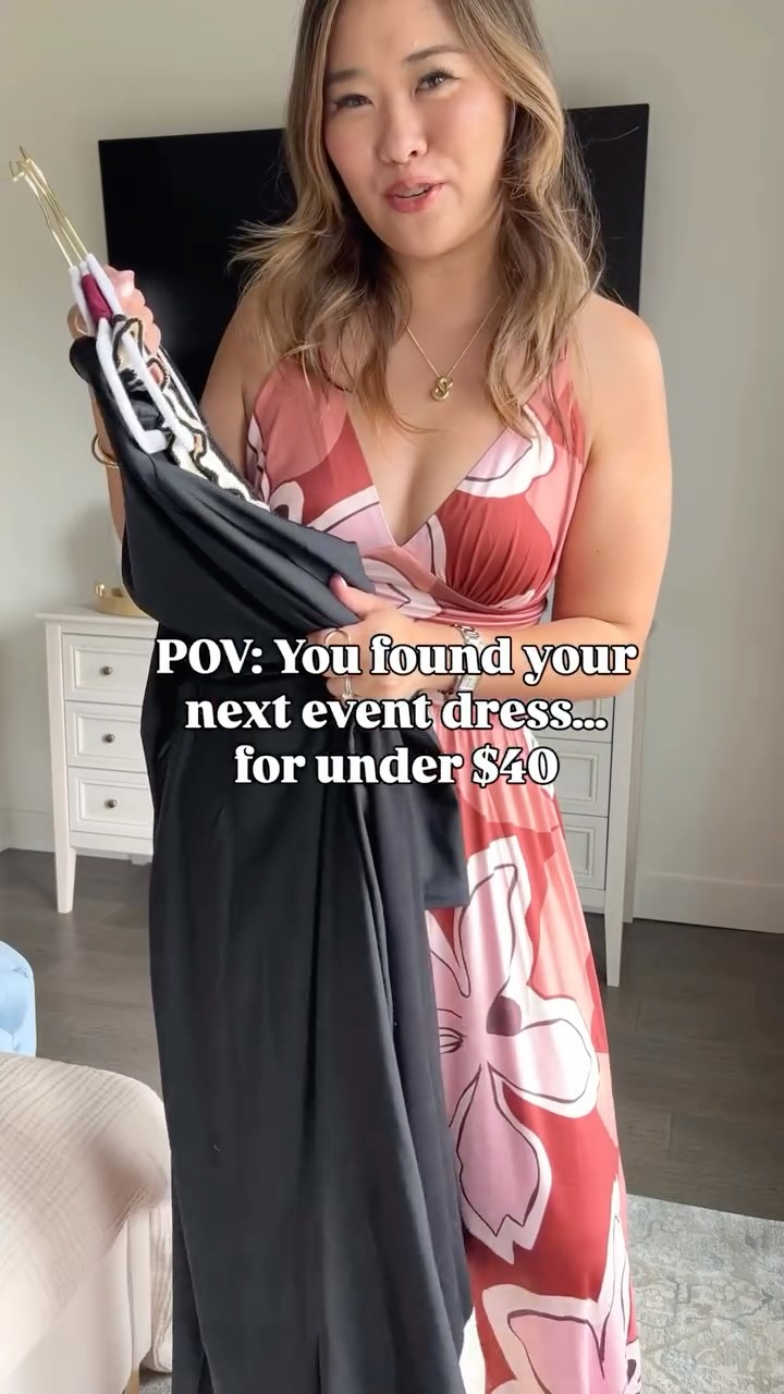 Instagram post by @sandyalamode for Cupshe. Caption reads: Comment “LOVE IT” to get these gorgeous dresses....