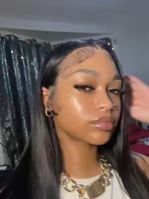 TikTok post by @meeeeyuhhh for Geeneiya Lashes. Caption reads: feeling myself idkkkkk #geeneiyalashes #wlw....