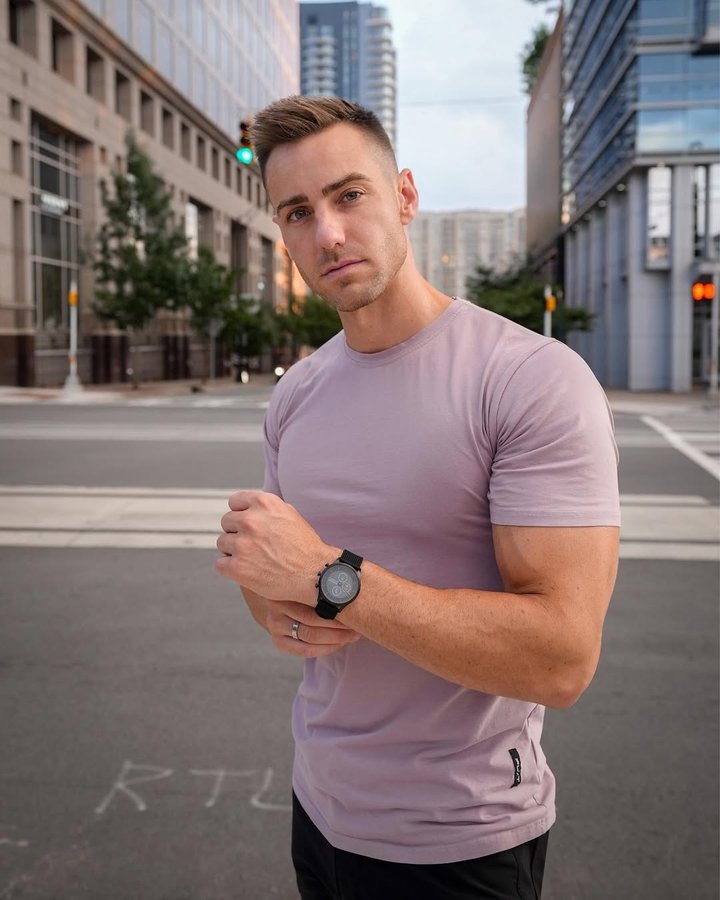 Instagram post by @flywithgarrett for SKAGEN. Caption reads: [...] your wellness goals in style with....