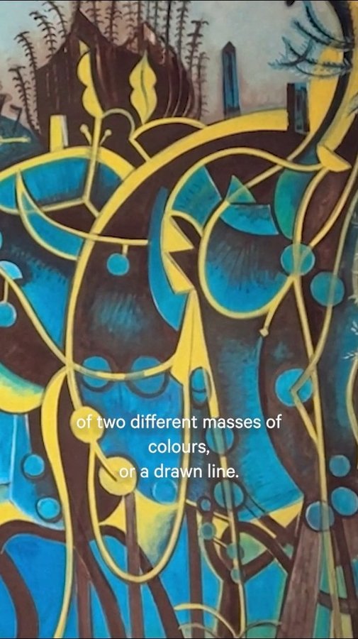 Instagram post by @longandryle for Saatchi Gallery. Caption reads: 🎨 Presented in collaboration with Long & Ryle,....