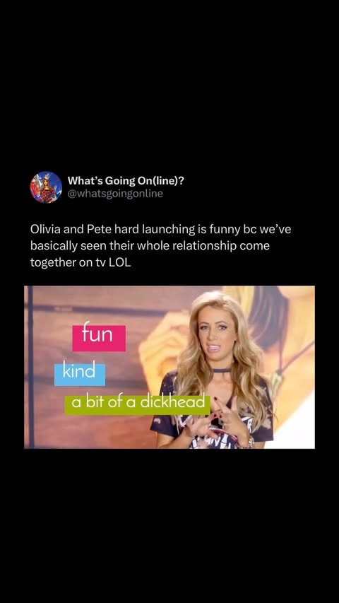 Instagram post by @whatsgoingonline for ITV. Caption reads: Sometimes you find your soulmate on ITV and i....