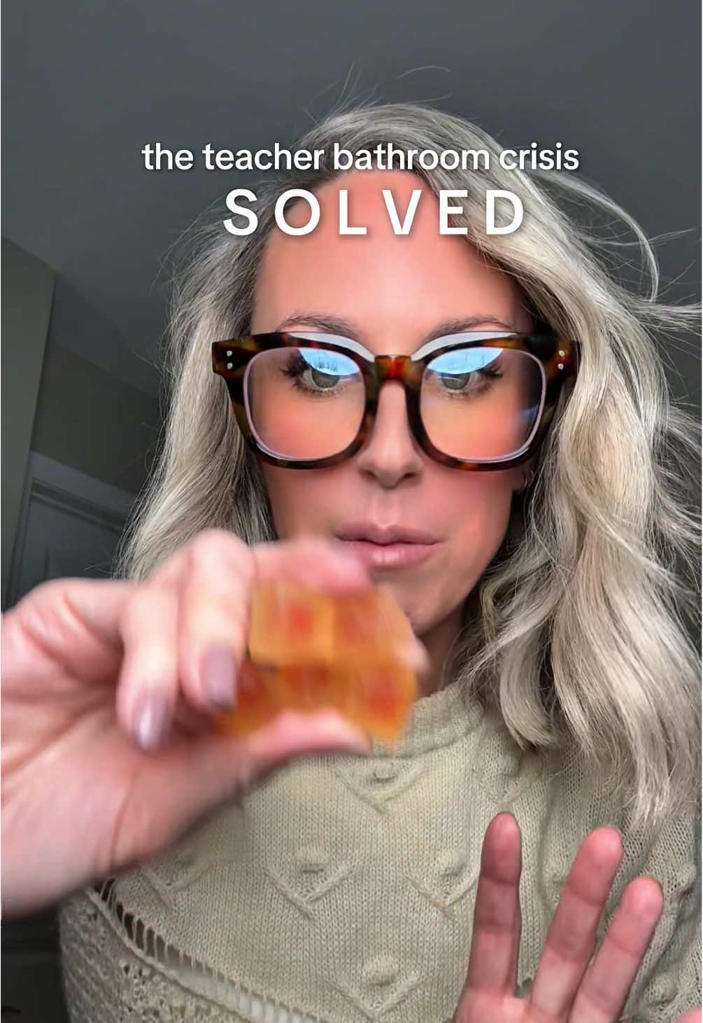 TikTok post by @thriving.in.her.40s for Plant People. Caption reads: [...] #electrolytes #electrolytegummies @Plant....