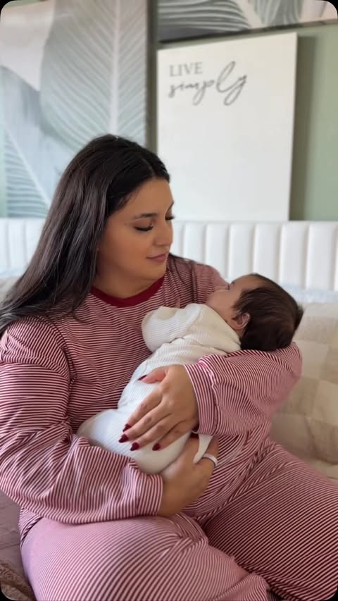 Instagram post by @theerealjasmiine for Owlet. Caption reads: [...] different when you’re a new mom 🥹💤 The....