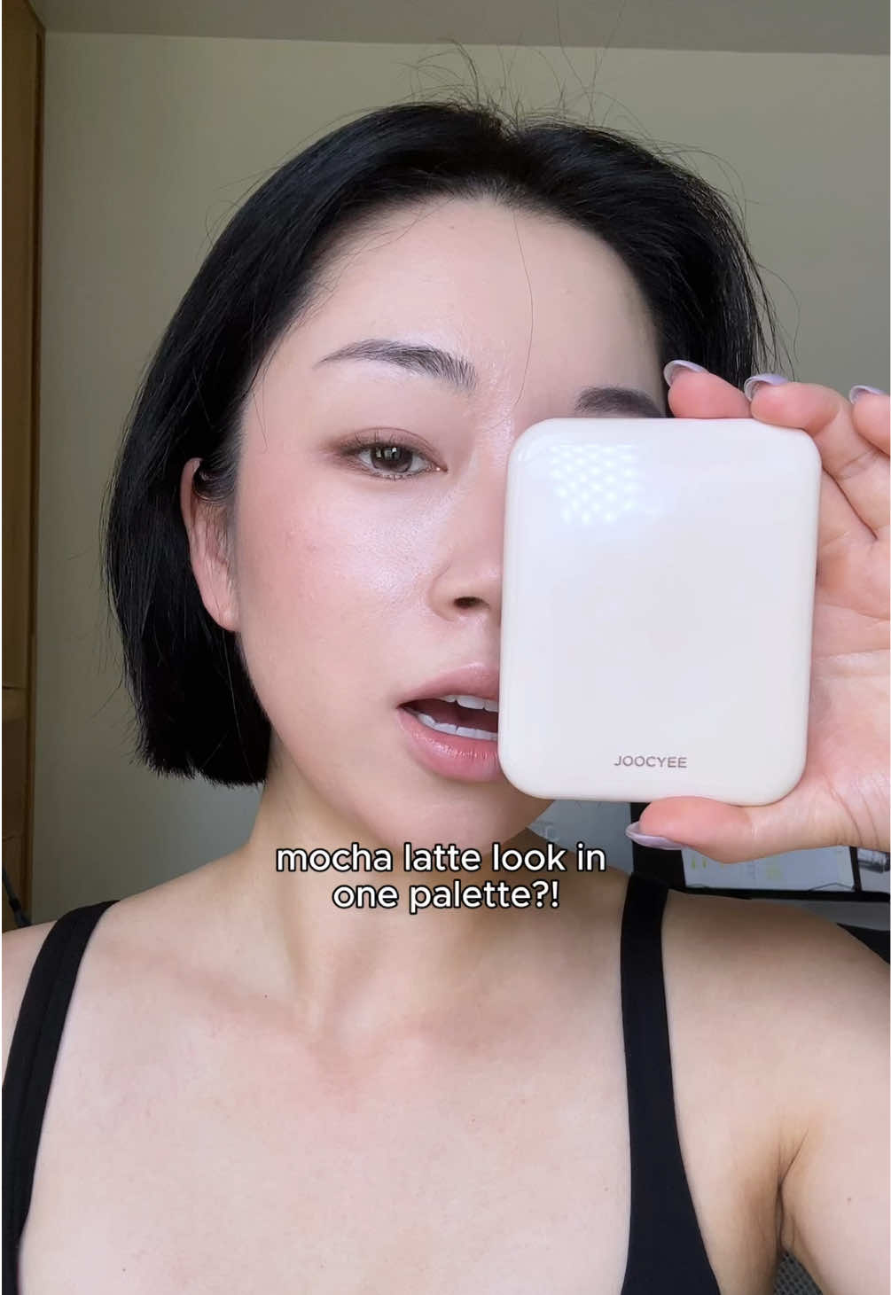 TikTok post by an influencer for JOOCYEE Beauty. Caption reads: Pigmented and fine 😌 @JOOCYEE US @JOOCYEE....