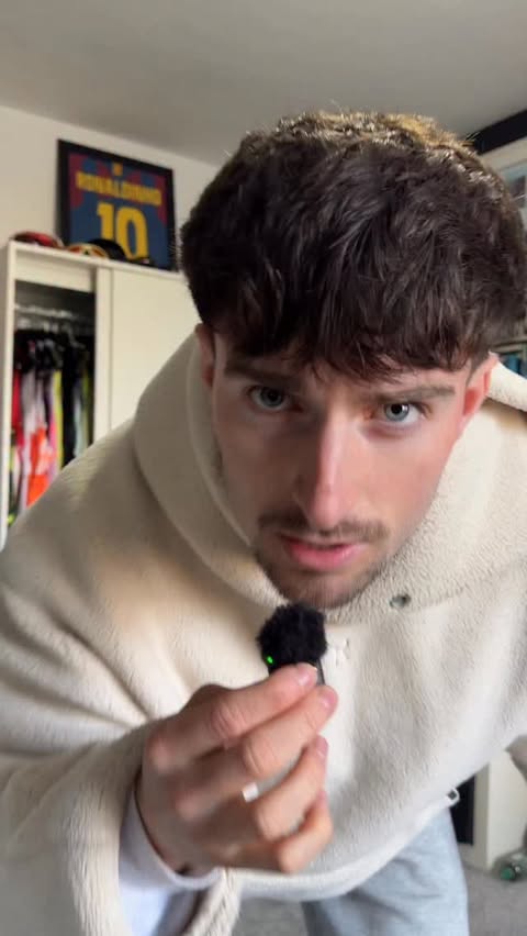 Instagram post by @seanhill_13 for Decathlon. Caption reads: [...] you can pick up online or in store....