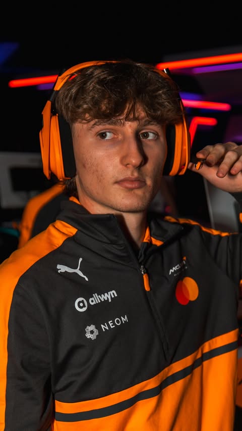 Instagram post by @_mclarenshadow_ for Logitech G. Caption reads: A few highlights from DreamHack day 2 📸 #McLaren....