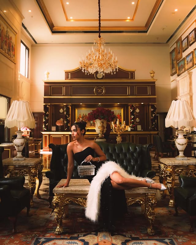 Instagram post by @gurleendahelay for AJIO. Caption reads: @michaelkors Jana Mini Bag is my favourite....