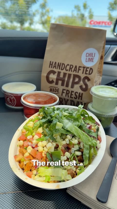 Instagram post by @lex.loves_ for Chipotle. Caption reads: [...] finally got to see what happens before....