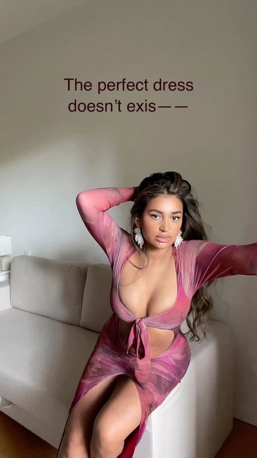 Instagram post by @nadoo.nu for Mars The Label. Caption reads: The perfect dress doesn’t exis— 💓

@marsthelabel....