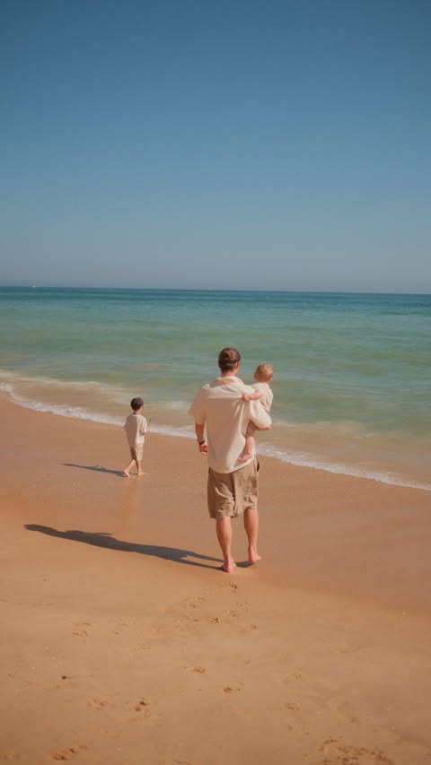 Instagram post by @partimetravelers for Ergobaby. Caption reads: As Father’s Day approaches, I’ve been thinking....