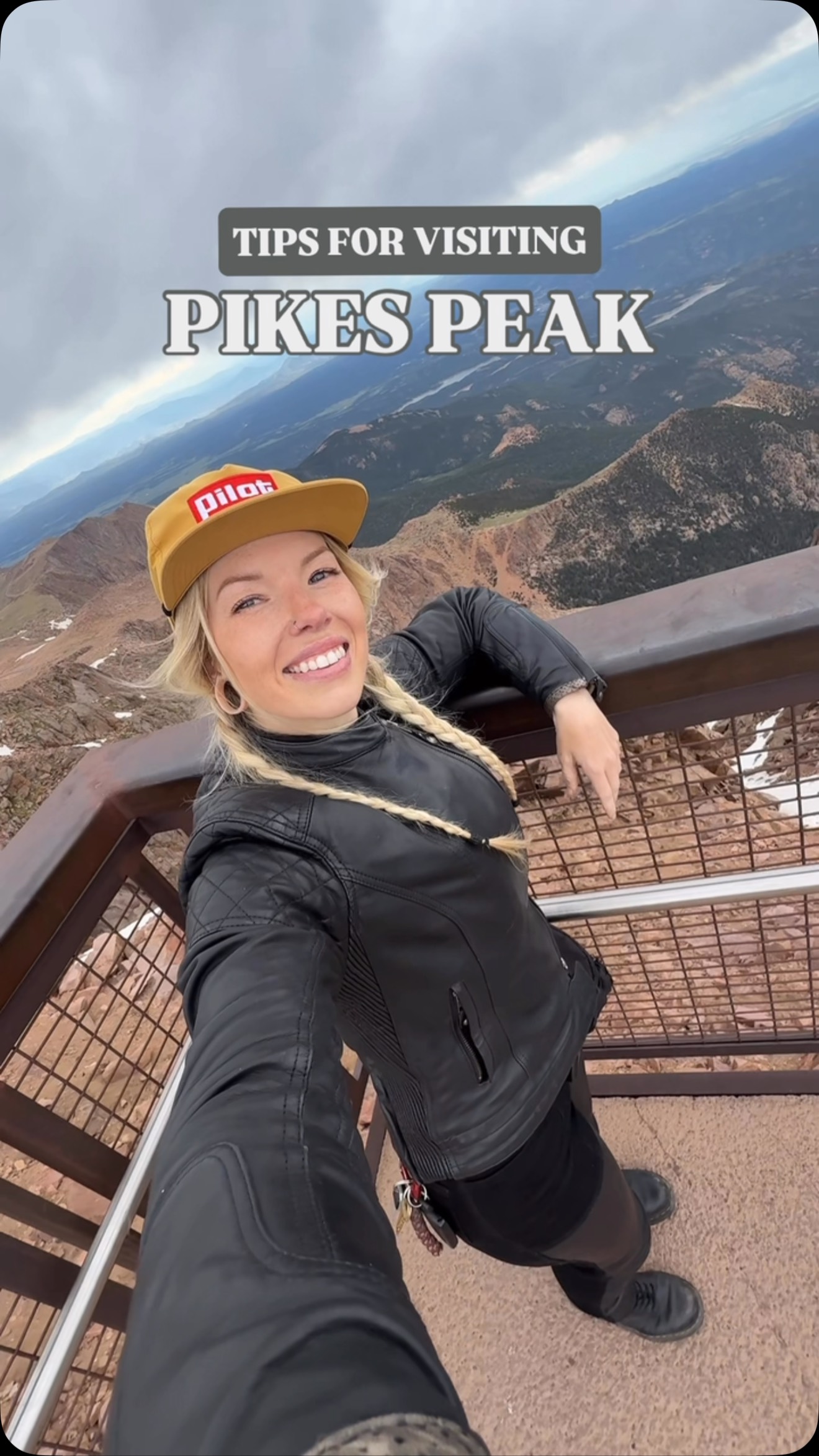 Instagram post by @ridetofood for Pilot Flying J. Caption reads: Have you visited Pikes Peak?!

#Ad From 7/1-9/2,....