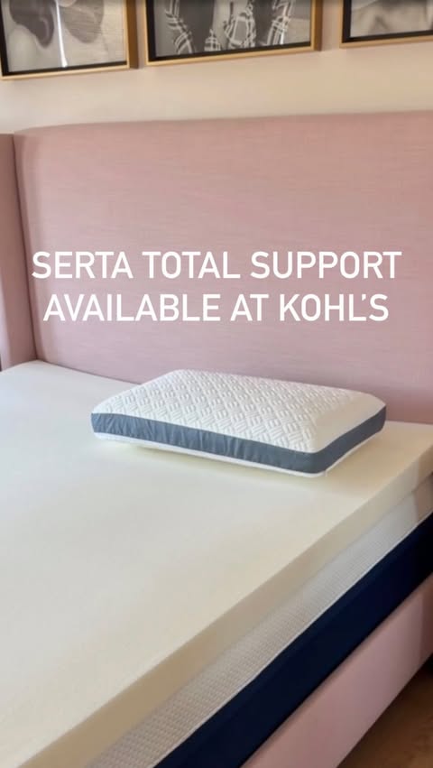 Instagram post by @house.becomes.home for Kohl's. Caption reads: [...] the comfort of my bed with items from @kohls....