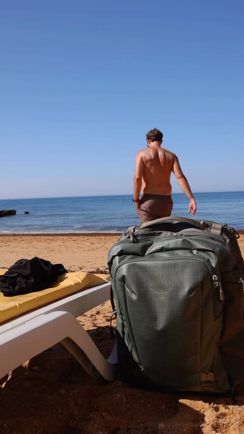Instagram post by @another_adventure_gram for Osprey Packs. Caption reads: [...] recommend checking this one out.....