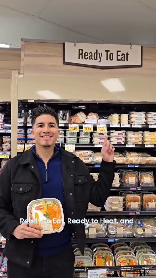 Instagram post by @christianjmaldonado for Food Lion. Caption reads: Visit your local @foodlion and experience the new....