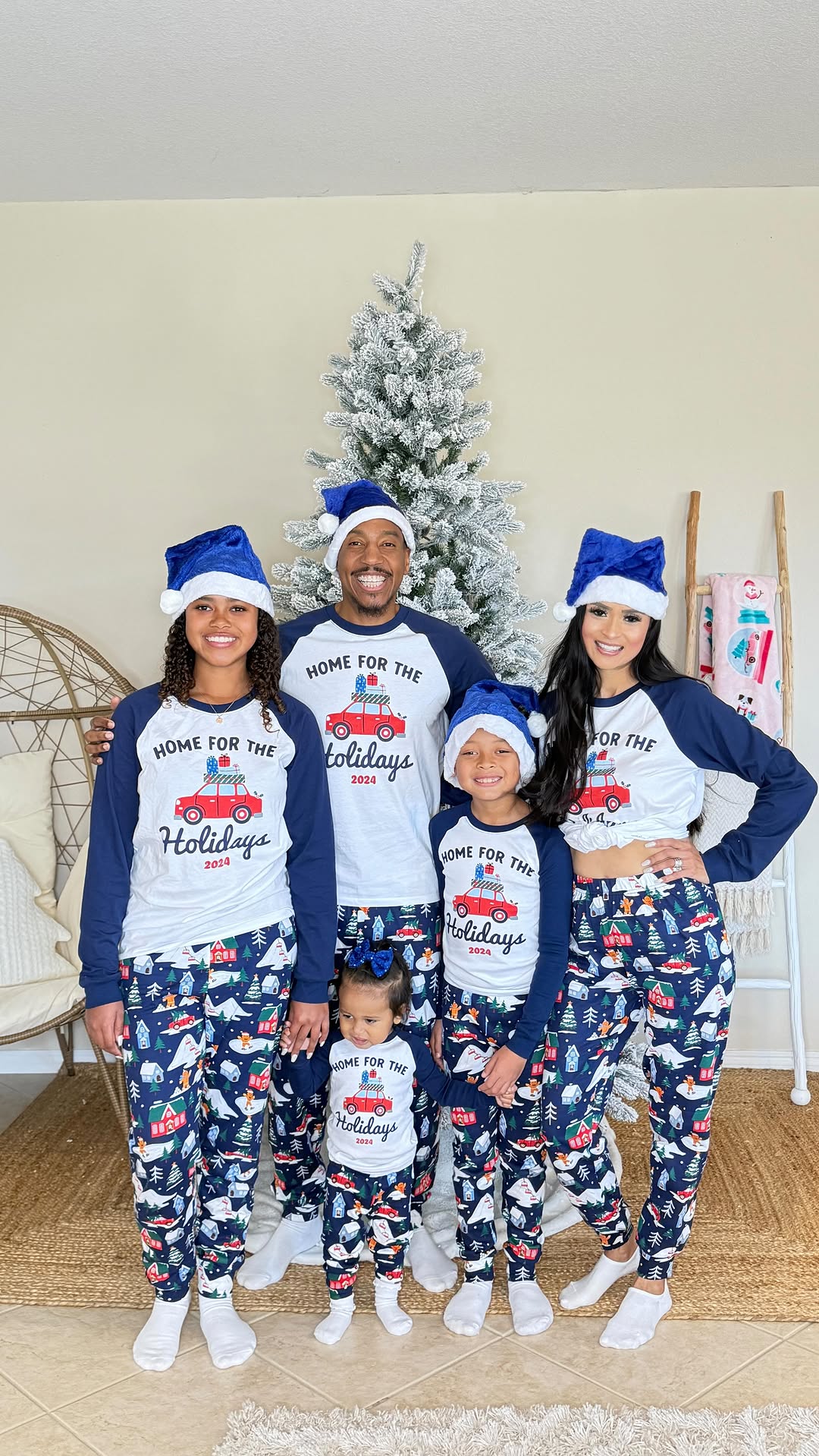Instagram post by @mrs_williamzz for King of Christmas. Caption reads: #ad | 🎄@childrensplace has amazing options for....