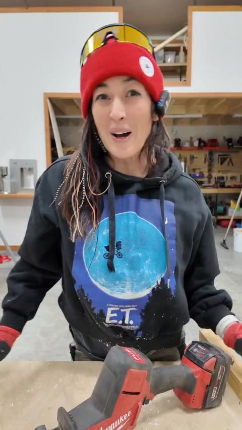 Instagram post by @the_ladyplumber for Milwaukee Tool. Caption reads: Another episode of Mary’s Top Tools! 

Today we’re....