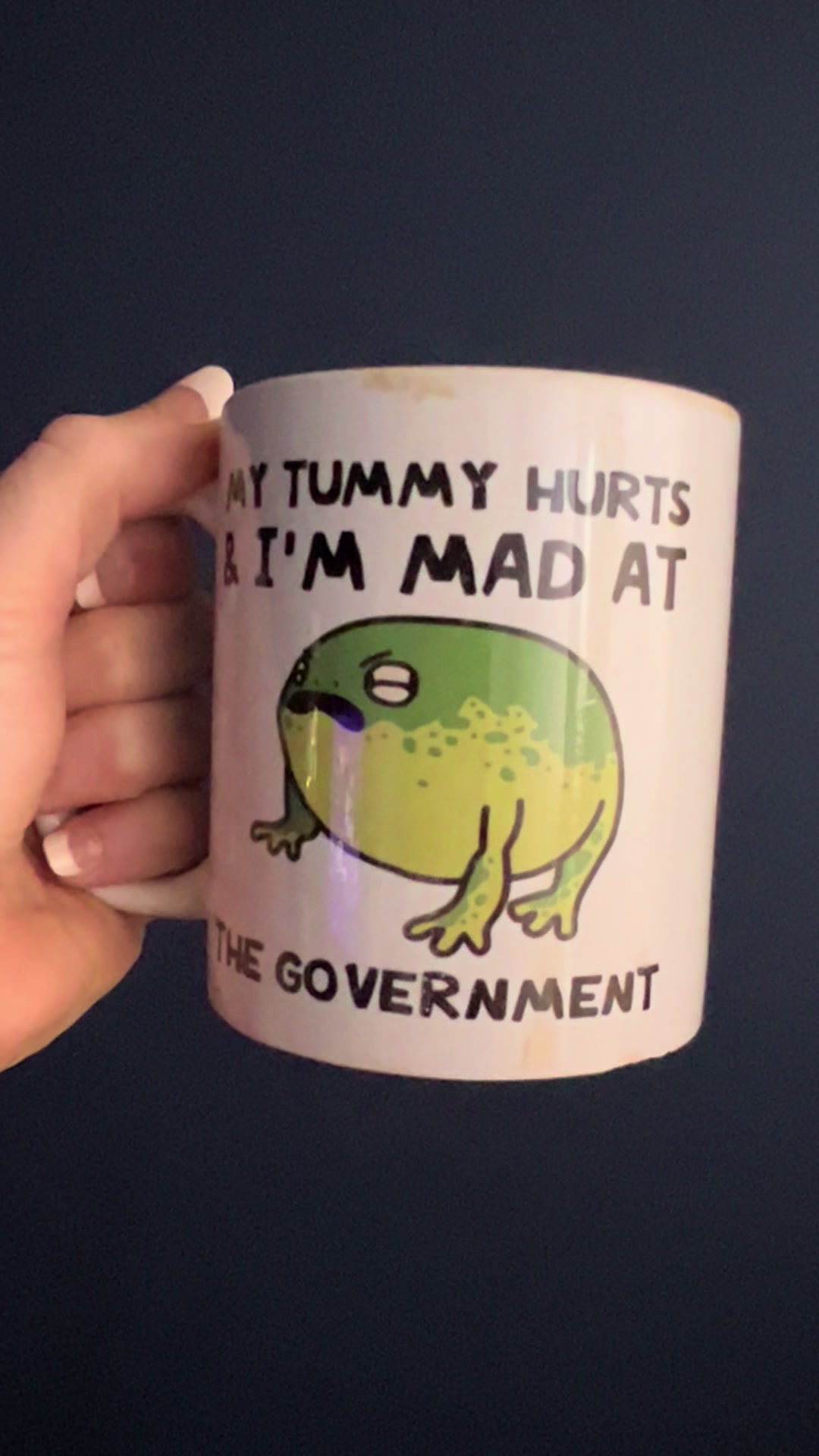 TikTok post by @the_homesteading_nurse for LookHUMAN. Caption reads: [...] says what everyone else is thinking.....