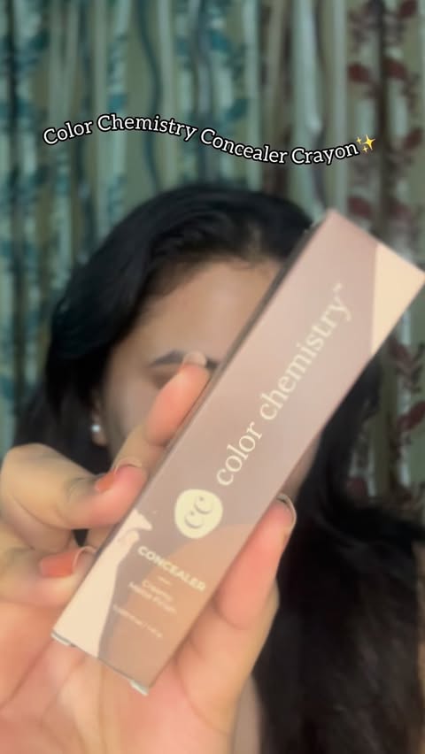 Instagram post by @__kanikaaaaaaaa for Juicy Chemistry. Caption reads: #ad | Conceal the chaos, keep the glow....