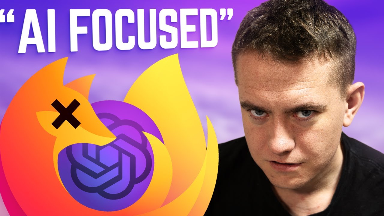 YouTube post by @UFDTech for FIFINEMICROPHONE. Caption reads: RIP Firefox.