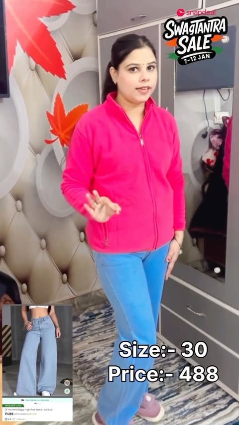 Instagram post by @shilpa_suri0 for Snapdeal. Caption reads: Affordable Snapdeal finds/ Women’s fashion/....