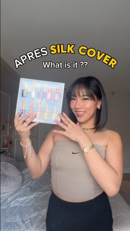 Instagram post by @nailsbyaran for Apres Nail. Caption reads: #ad #paidpartnership

🤫🤫🤫
I have something to....