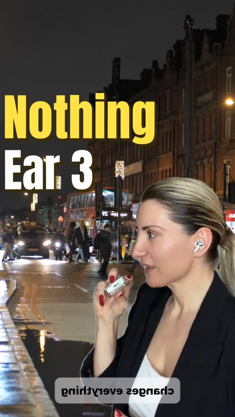 Instagram post by @dileks_journal for nothing. Caption reads: Loving my experience with the Nothing Ear (3)....