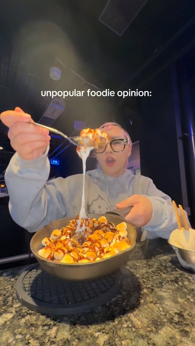 Instagram post by @dregoldi for Topgolf. Caption reads: amongst my most unpopular foodie opinion, i just....