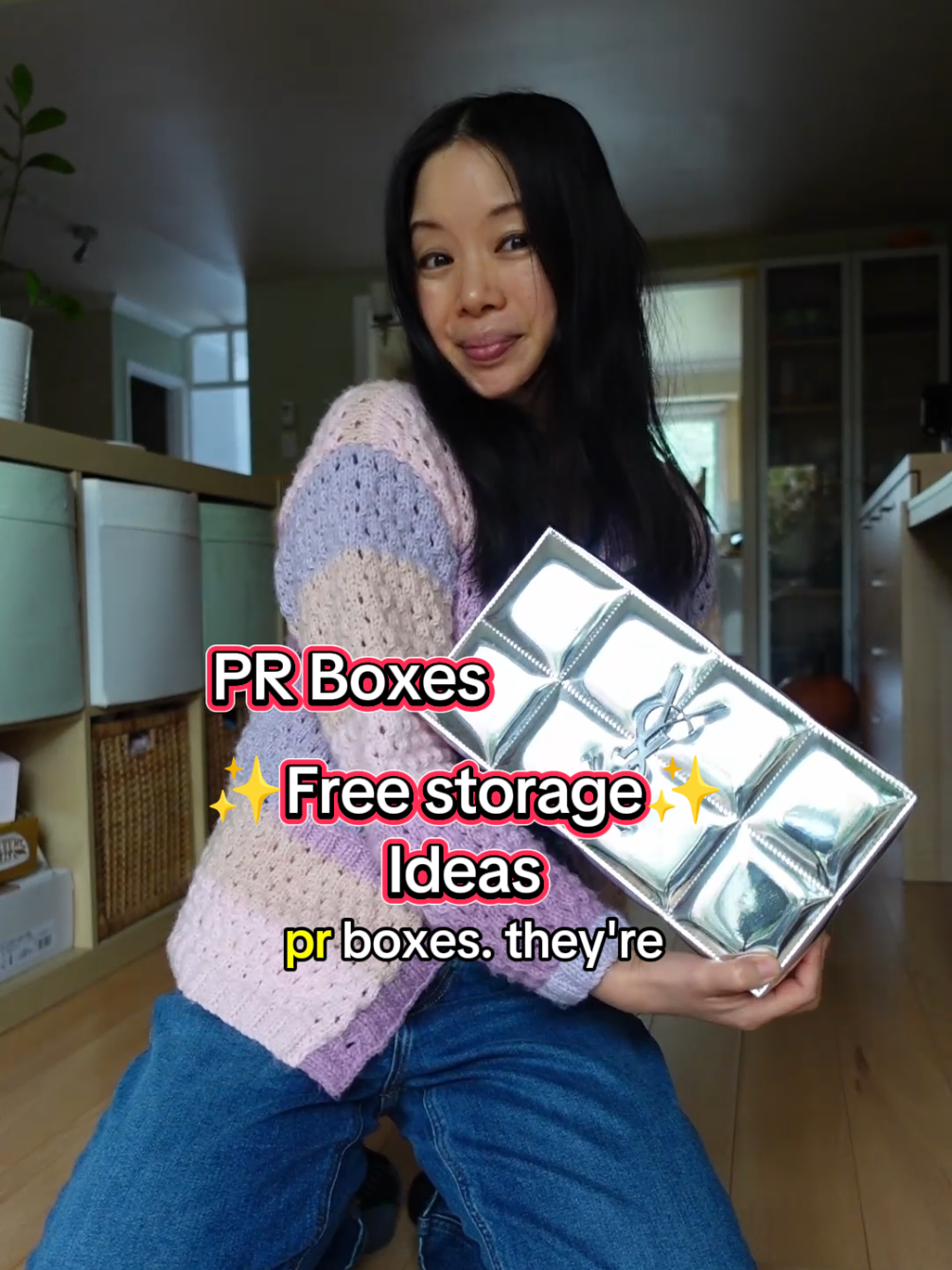 TikTok post by @eco.amical for BKIND. Caption reads: This is what Underconsumption Core is all about:....