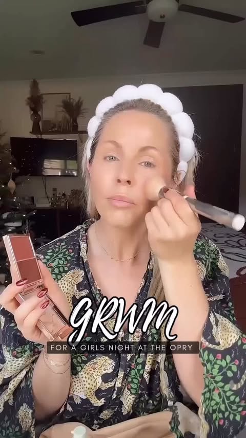 Instagram post by @nashvillewifestyles for Hallmark. Caption reads: #Ad A little Nashville girls night energy mixed....