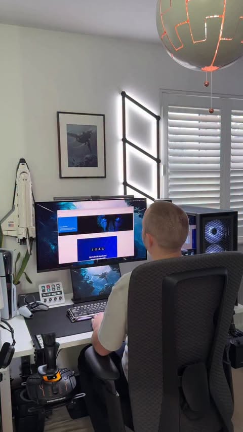 Instagram post by @developeradam for Intel Gaming. Caption reads: Intel invited me to CES ahead of their Intel Core....