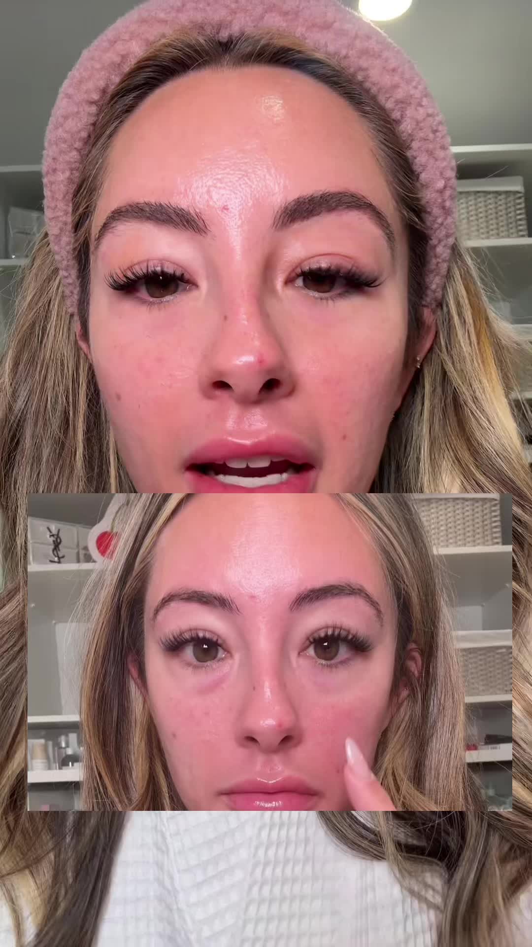 TikTok post by @itsmekelsc for Peter Thomas Roth. Caption reads: 25% off for Black Friday!! 😳😳😳 bye undereye....