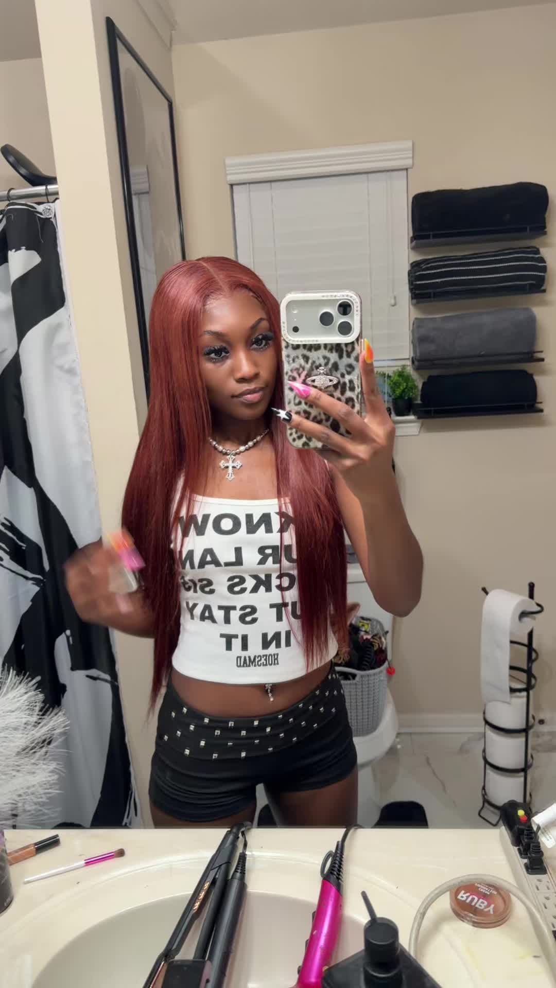 TikTok post by @zahriyalachell for Yawawe Hair. Caption reads: [...] Click the link to shop this wig from @Yawawe....