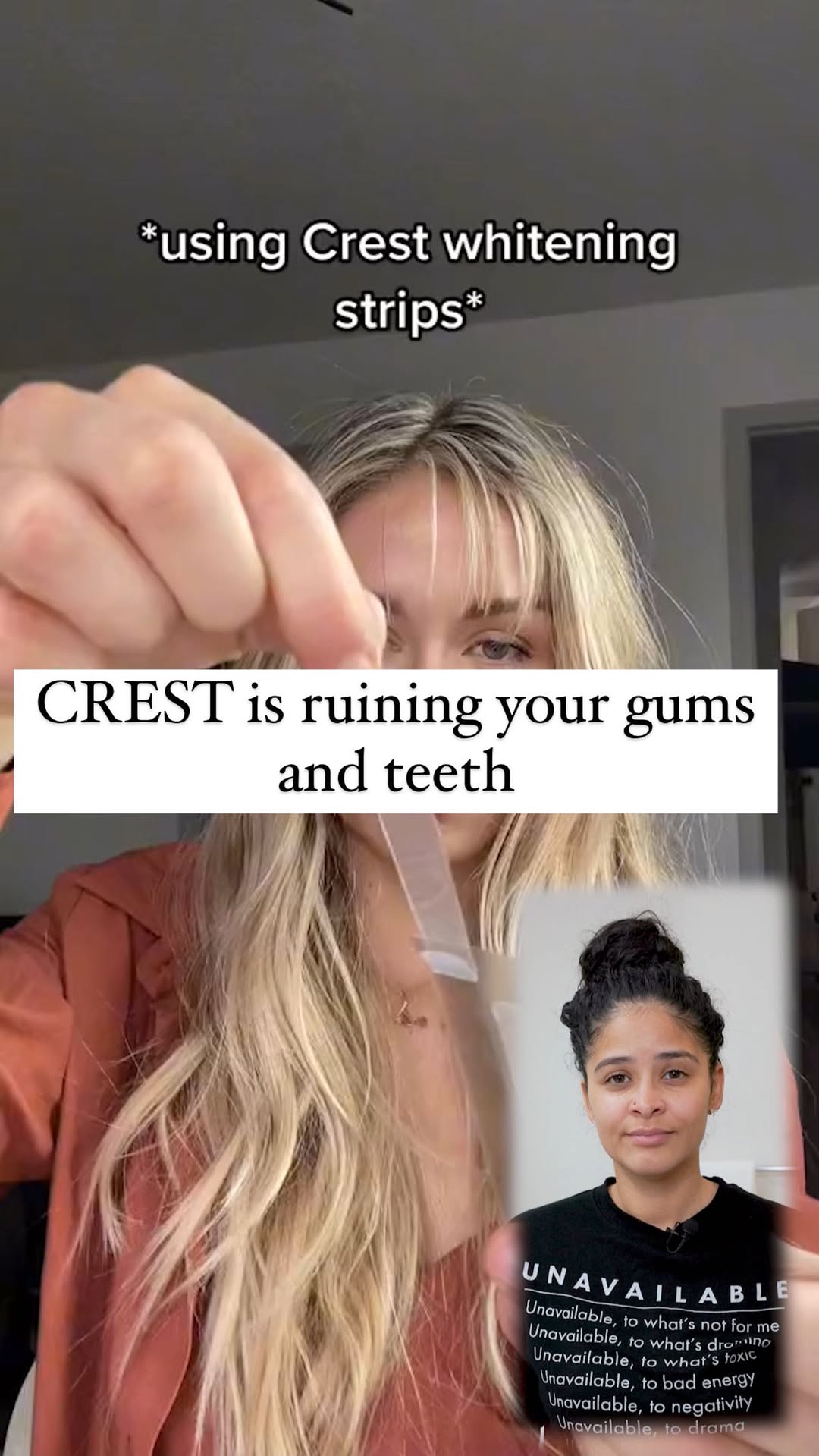 Instagram post by @iamjasyra for Lumineux by Oral Essentials. Caption reads: Comment TEETH and I’ll send you a link to the sale....