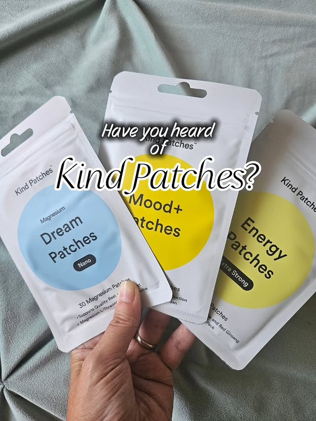 Instagram post by @danielle_theweekendwanderer for Kind Patches. Caption reads: I am currently on Day 4 of using @kind.patches....