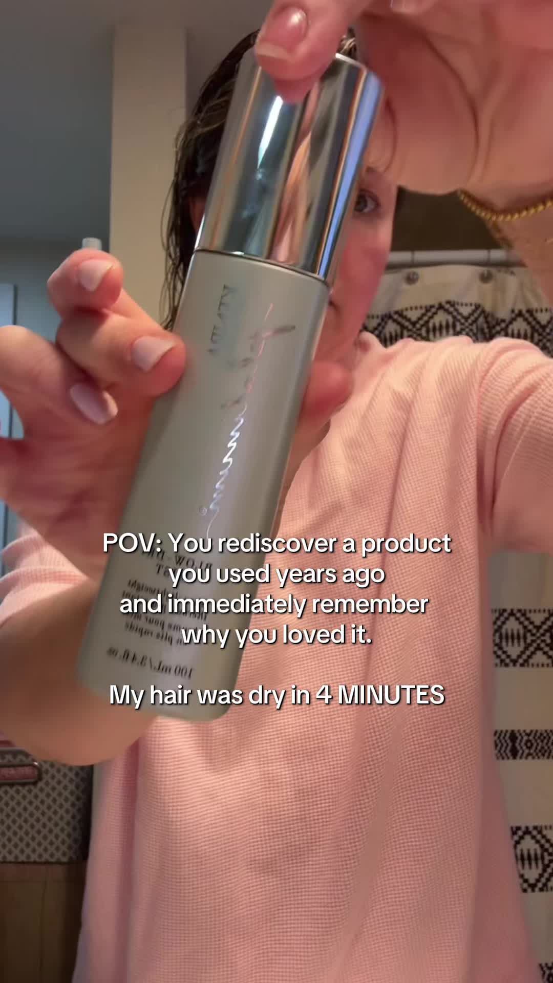 TikTok post by @melissaaamaeee for Kenra Professional. Caption reads: Such an iconic product @Kenra Professional #kenra....