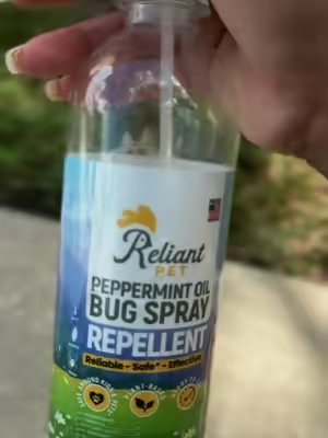 TikTok post by @4theluvofdez for Reliant Pet. Caption reads: [...] you’re in the middle of a jungle, use....