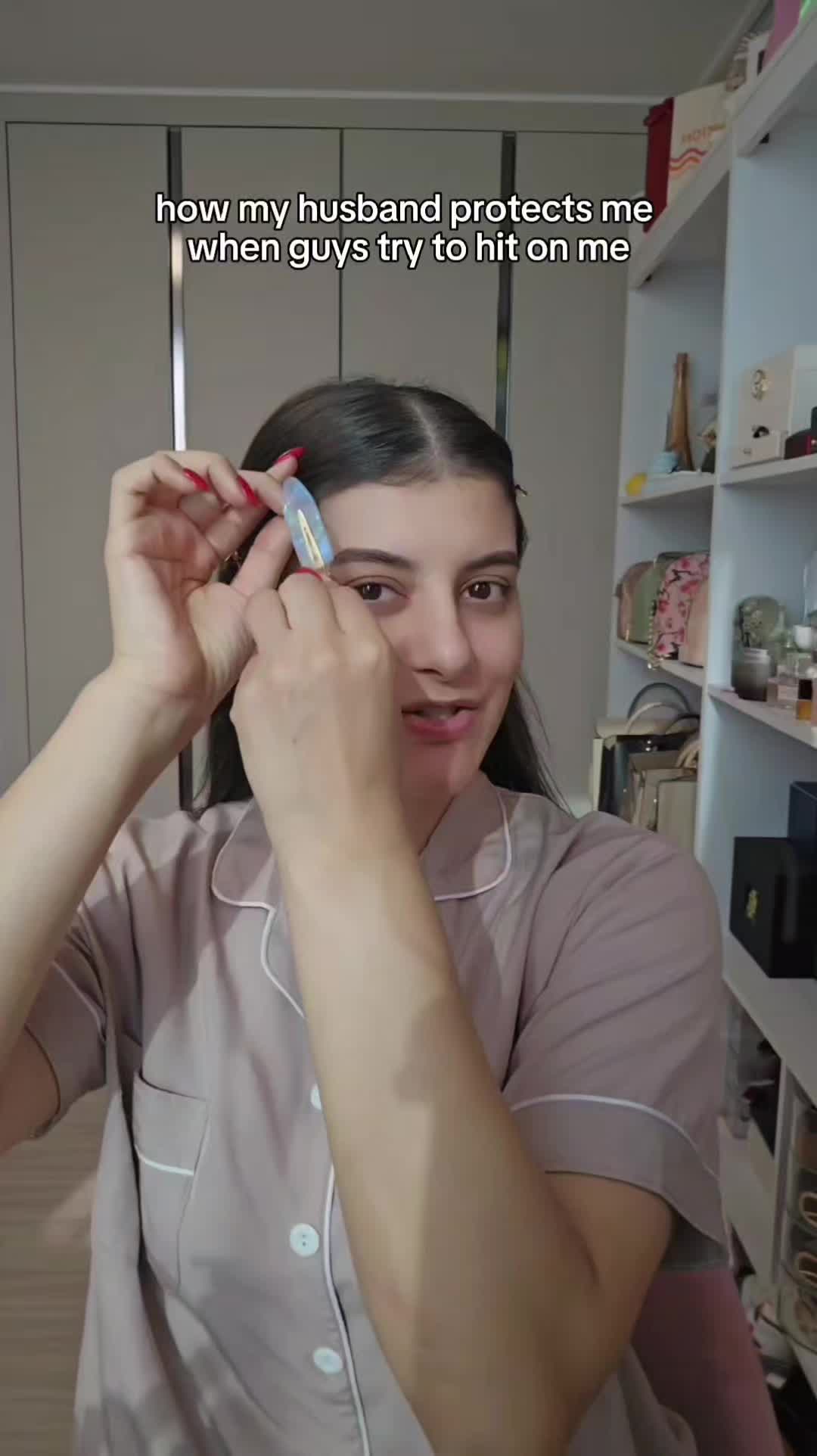 TikTok post by @david.and.rebecca for Wishtrend. Caption reads: [...] used: Green Tea & Ceramide Calming Toner Pad....