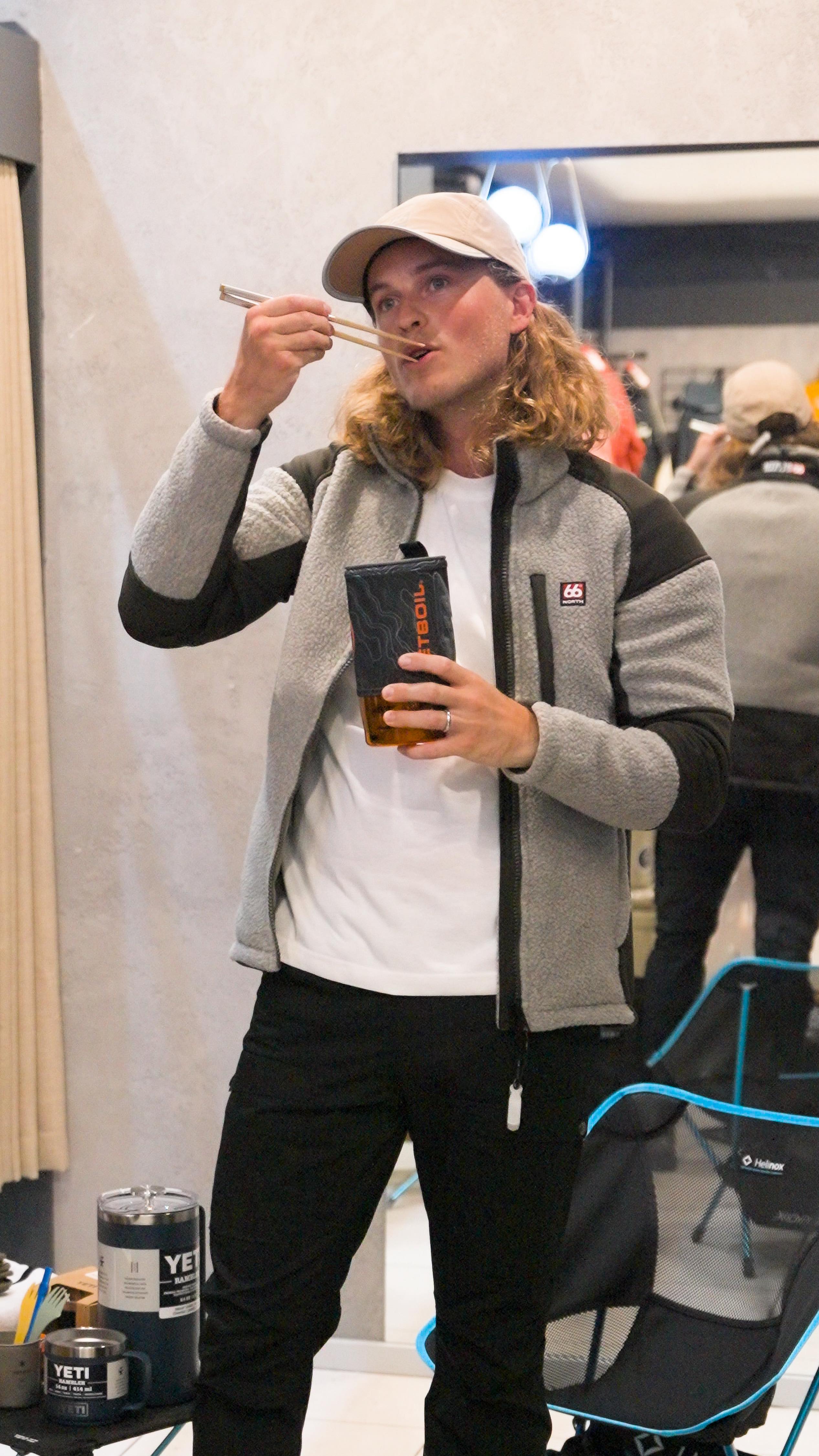 Instagram post by @taitmiller for Westfield London. Caption reads: Today I’m on a different type of adventure to my....