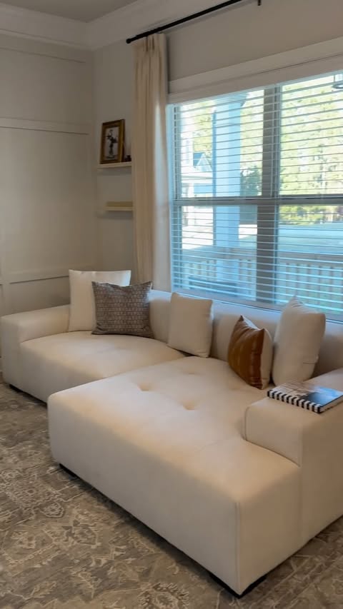 Instagram post by @houseoncalgarydowns for 25home. Caption reads: The playroom got a nice upgrade with....