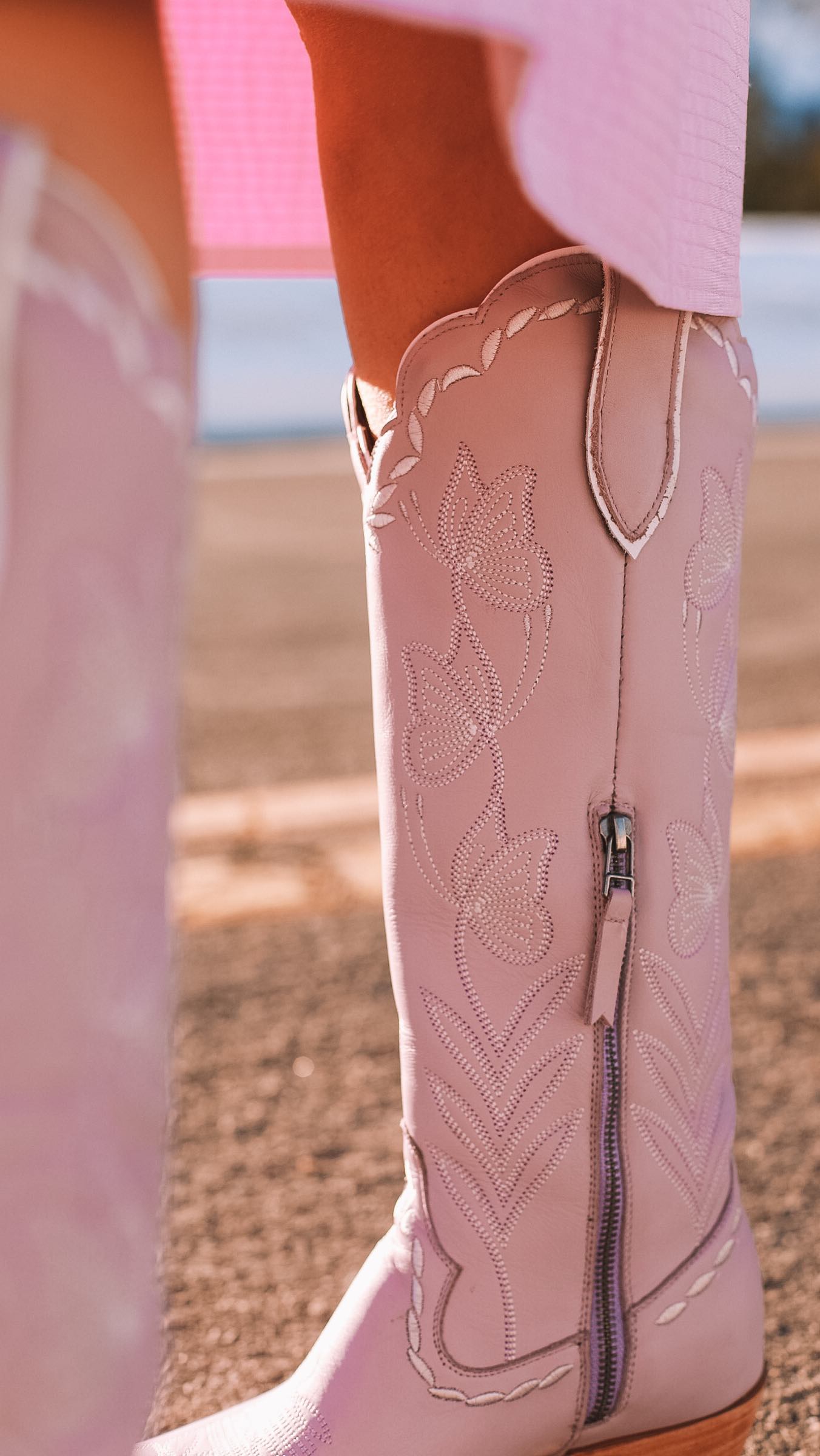 Instagram post by @marijka_dam for Lane Boots. Caption reads: Secret is out, I am launching a new signature boot....