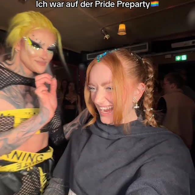 Instagram post by @austriasginger for got2b. Caption reads: Wer ist dieses Jahr bei der Pride dabei und was....